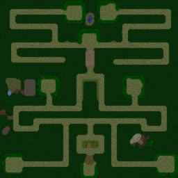 NicDev's TD v1.15a Patch 7 - Warcraft 3: Mini map