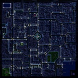 Night of the Dead III CN - Warcraft 3: Mini map