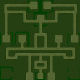 Green TD: Wipeout v11 - Warcraft 3: Mini map