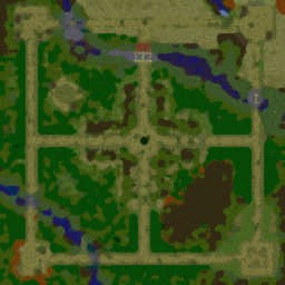 Saint Ruins TD v0.72 - Warcraft 3: Mini map