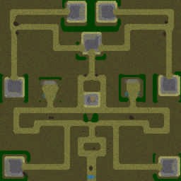 TD do Desertor v5.0 - Warcraft 3: Mini map