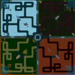 Upadoro TD v0.98a - Warcraft 3: Mini map