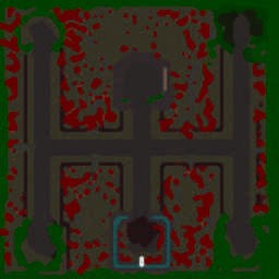 Very Bloody TD 1.0.8 - Warcraft 3: Mini map