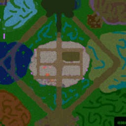 YoTd-乱漫0.08 - Warcraft 3: Mini map
