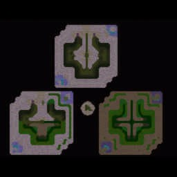 CuatorTowerWars1.10a_Optimized - Warcraft 3: Mini map