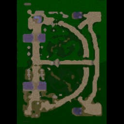 Darkness And Light v1.0.6 AI 0.2 - Warcraft 3: Mini map
