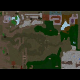 HERO La Gran caida del Rey Exanime - Warcraft 3: Mini map