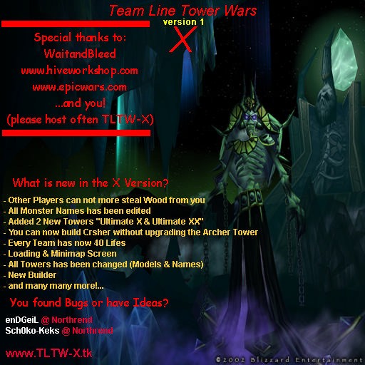 TeamLineTowerWars - X (v1) - Warcraft 3: Custom Map avatar