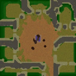 La Invasión Zombie 2.0a - Warcraft 3: Mini map