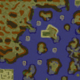 The Plague 2: Island Infection V2.0 - Warcraft 3: Mini map