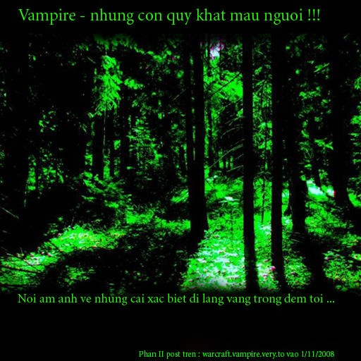 Vampire (phâ`n I) - nÔi~ áM aNh 1.6 - Warcraft 3: Custom Map avatar