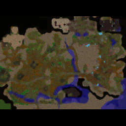 War in the Plaguelands 22R V1.15b - Warcraft 3: Mini map