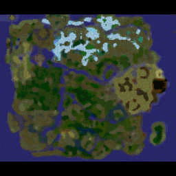 Broken Alliances 7.0f - Warcraft 3: Mini map