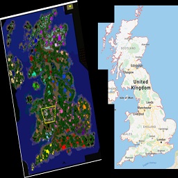 Brytenwalda 1.36g - Warcraft 3: Mini map