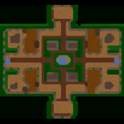 Villager Wars V2.0 AI - Warcraft 3: Mini map