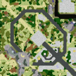Battlestadium DON 2.1a - Warcraft 3: Mini map