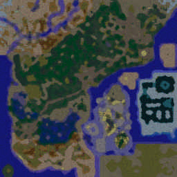 The Black Road 2.1.A 1018 - Warcraft 3: Mini map