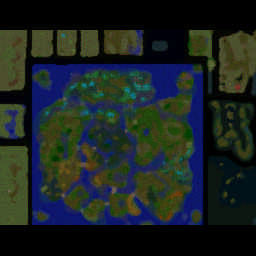 Wielka Wojna Murlocza BETA v1.16 - Warcraft 3: Mini map