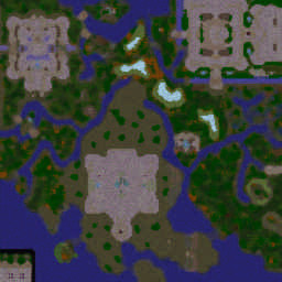 SotE: Dark Crusade v1.5 - Warcraft 3: Mini map
