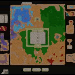 Pokemon World Red 1.9f - Warcraft 3: Mini map