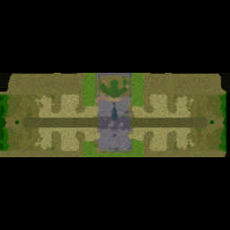 Castle Fight Cité Perdue v1.8. - Warcraft 3: Mini map