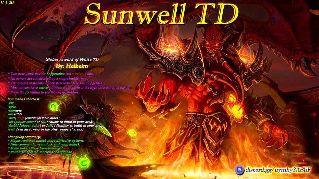 Sunwell TD v 1.05 - Warcraft 3: Custom Map avatar