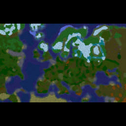 Eras Zombie Invasion 0.2M.2 - Warcraft 3: Mini map